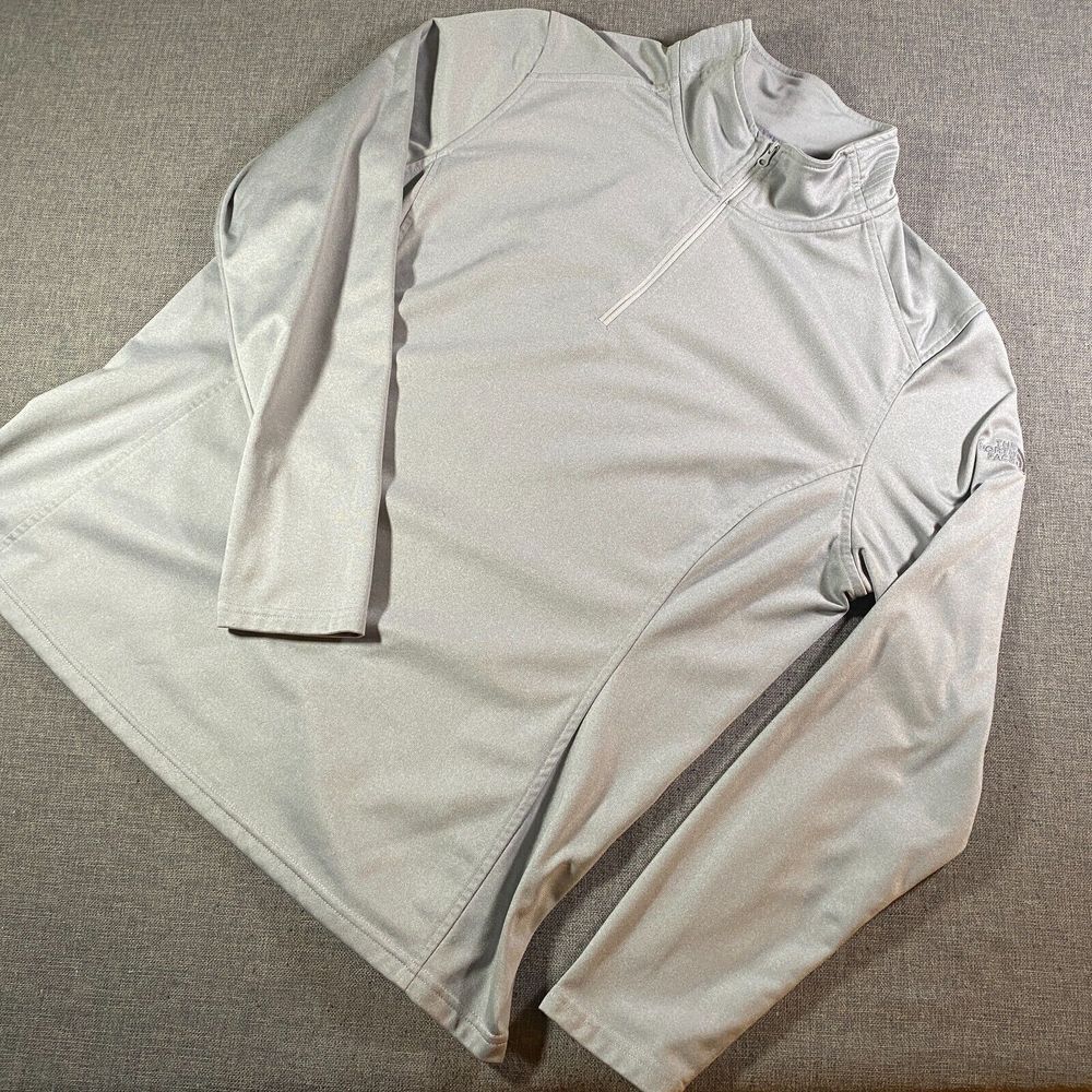 The North Face Light Gray Women's Sweatshirt